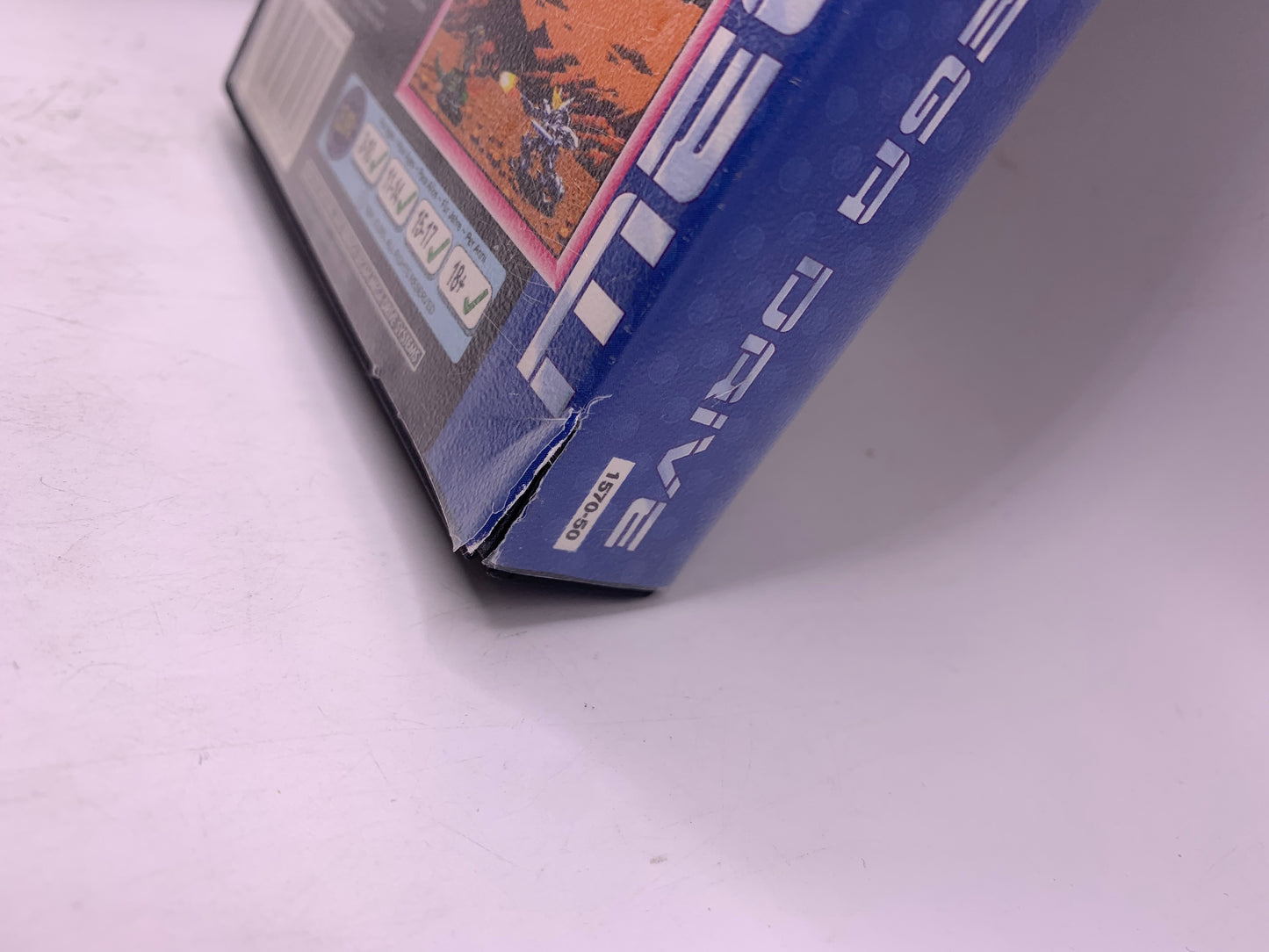 Mighty Morphin Power Rangers (Lichte beschadiging case) - Sega Mega Drive