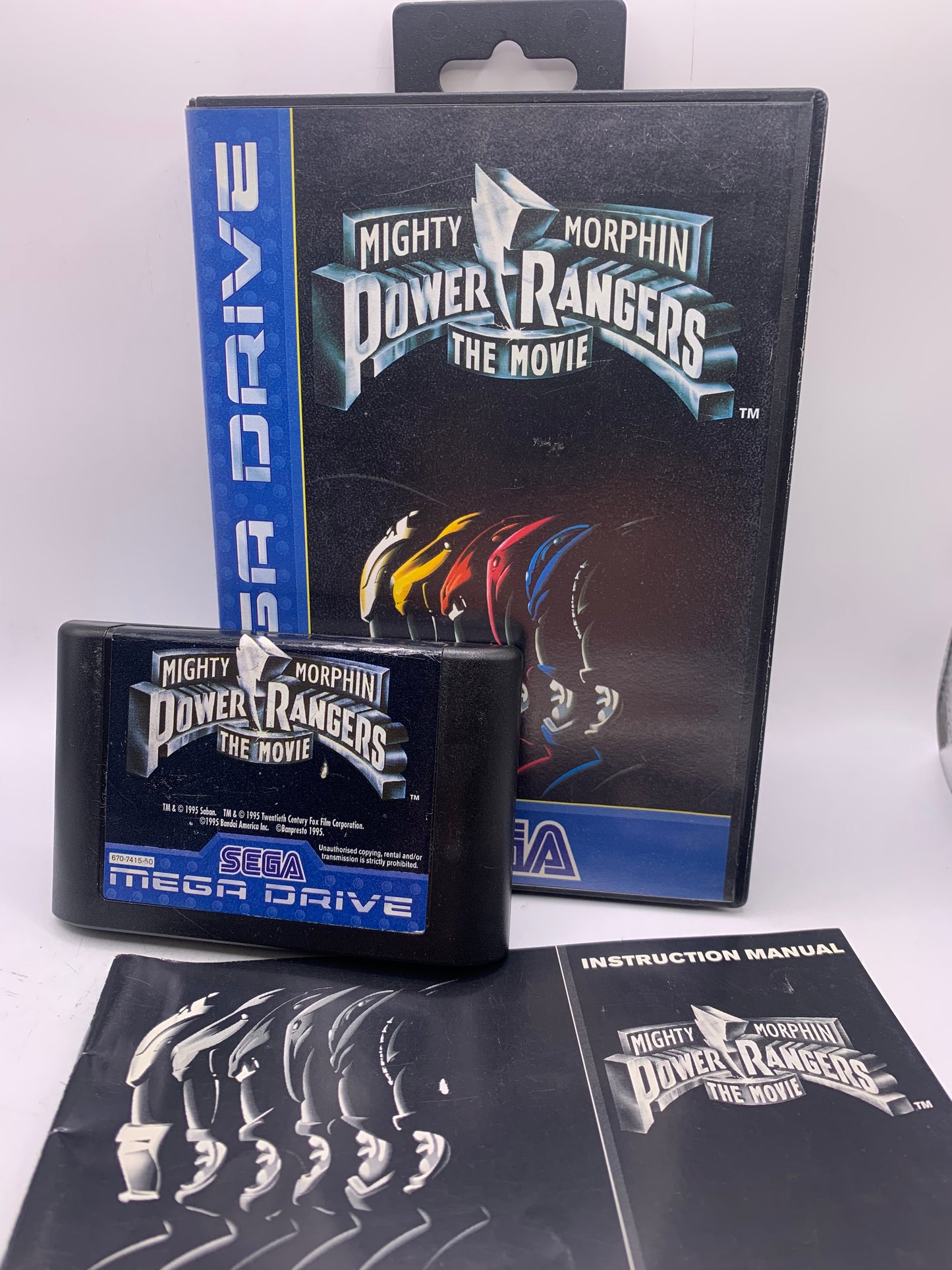 Mighty Morphin Power Rangers: The Movie - Sega Mega Drive