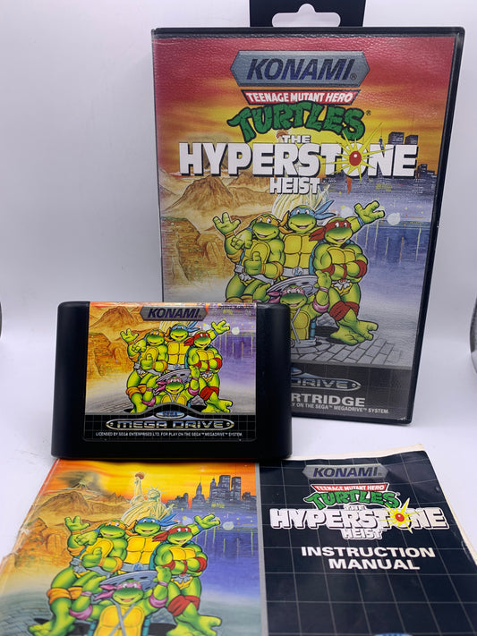 Teenage Mutant Ninja Turtles: The Hyperstone Heist (Handleiding gebruikt) - Sega Mega Drive