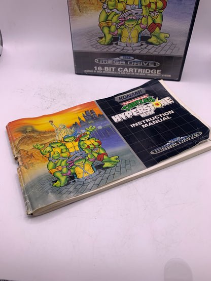 Teenage Mutant Ninja Turtles: The Hyperstone Heist (Handleiding gebruikt) - Sega Mega Drive