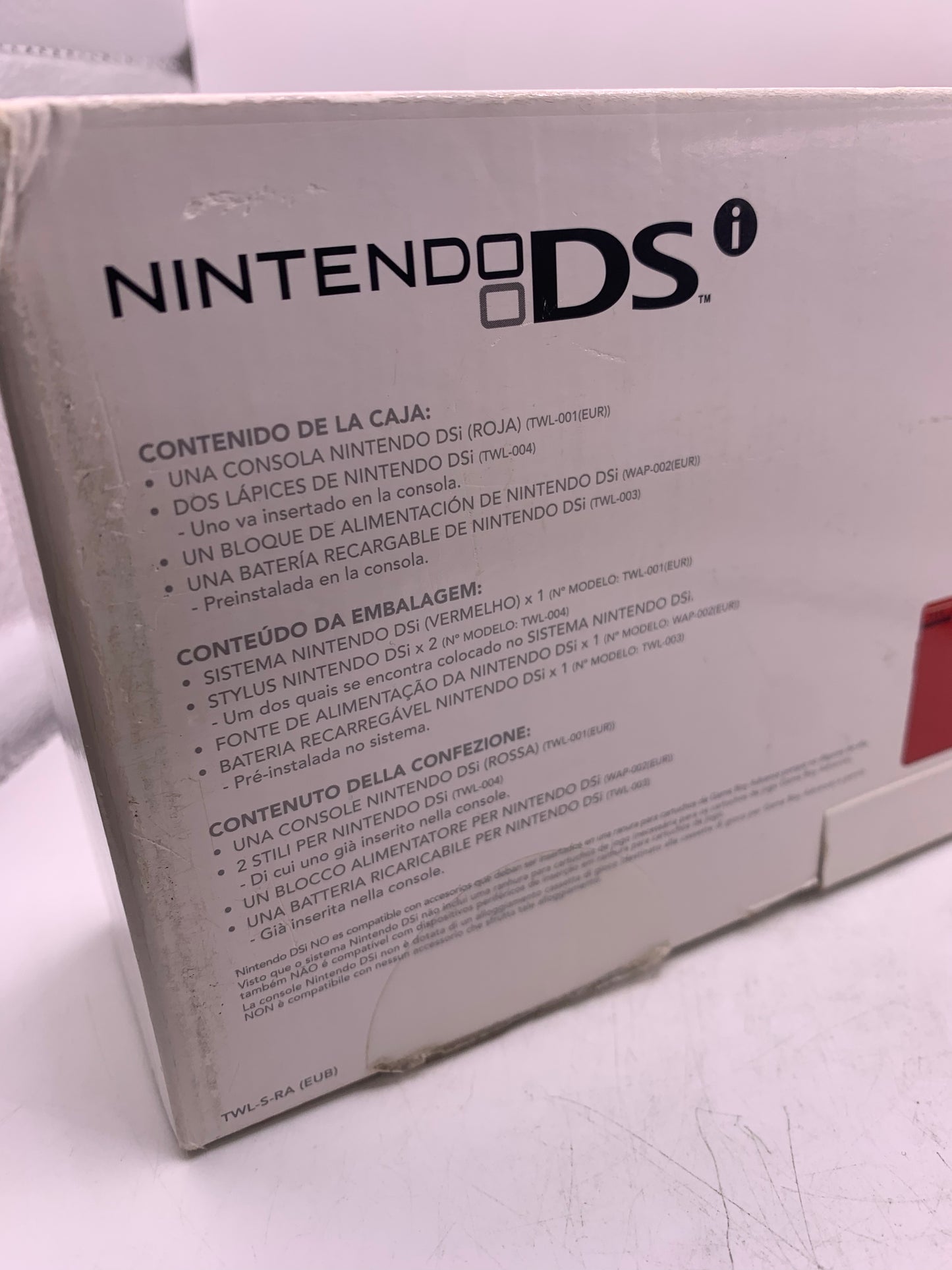 Nintendo DSi (Red, CIB)