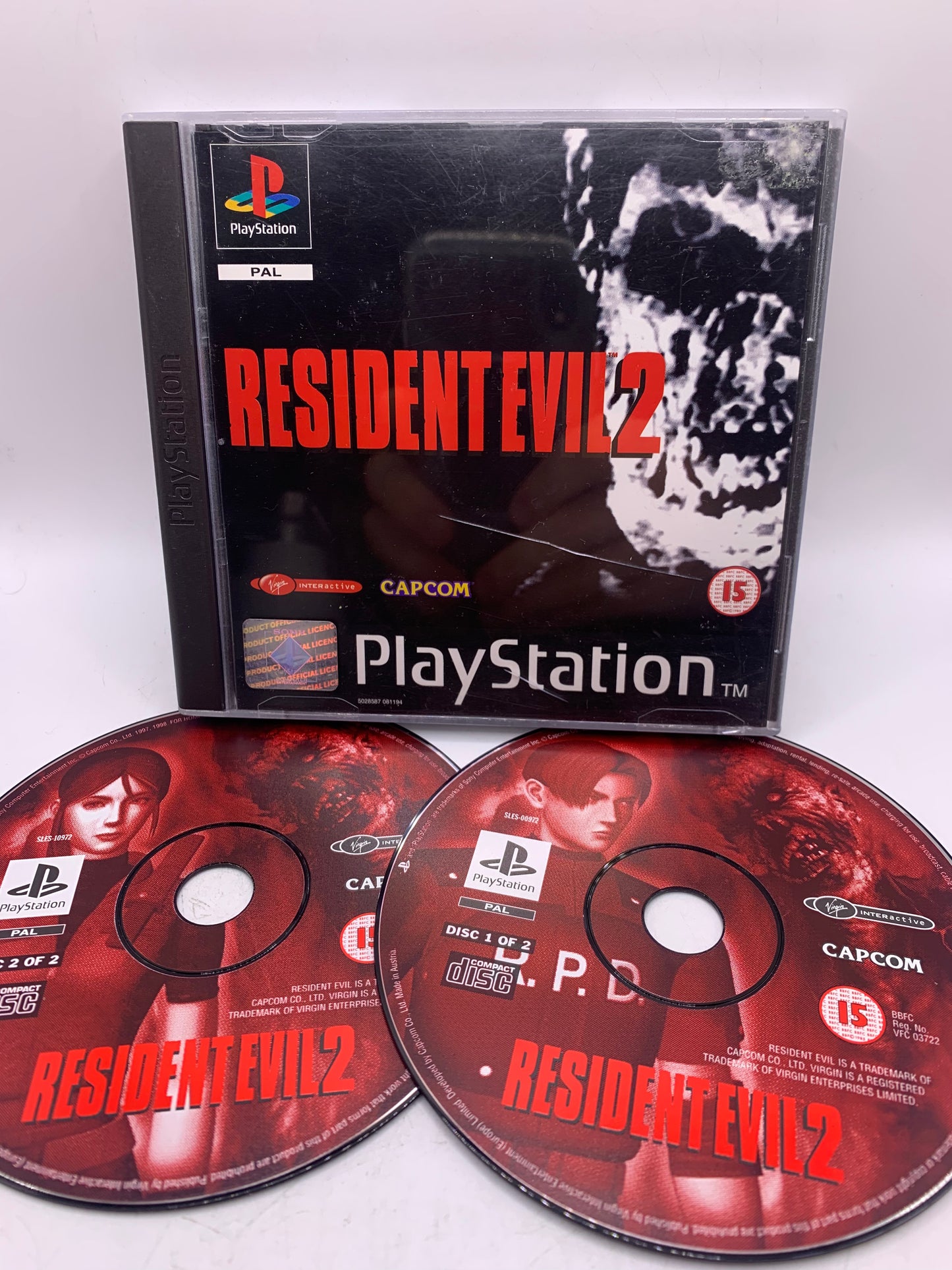 Resident Evil 2 (Case cracked, geen handleiding) - PlayStation 1