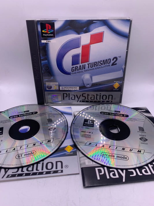 Gran Turismo 2 (Case licht beschadigd, platinum) - PlayStation