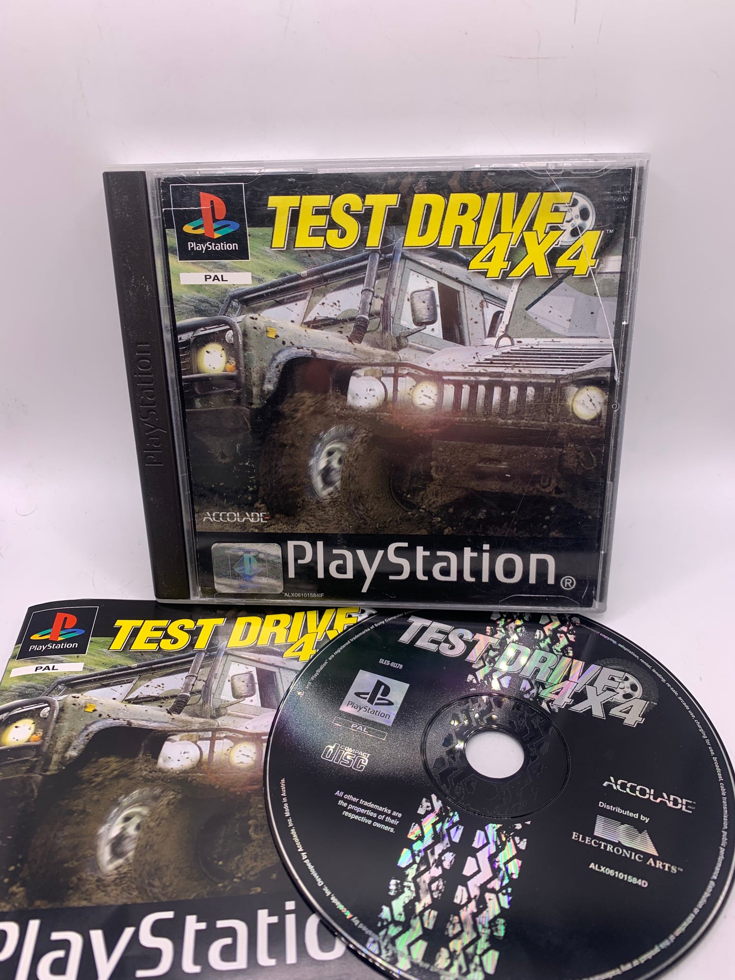 Test Drive 4x4 (Case cracked) - Playstation