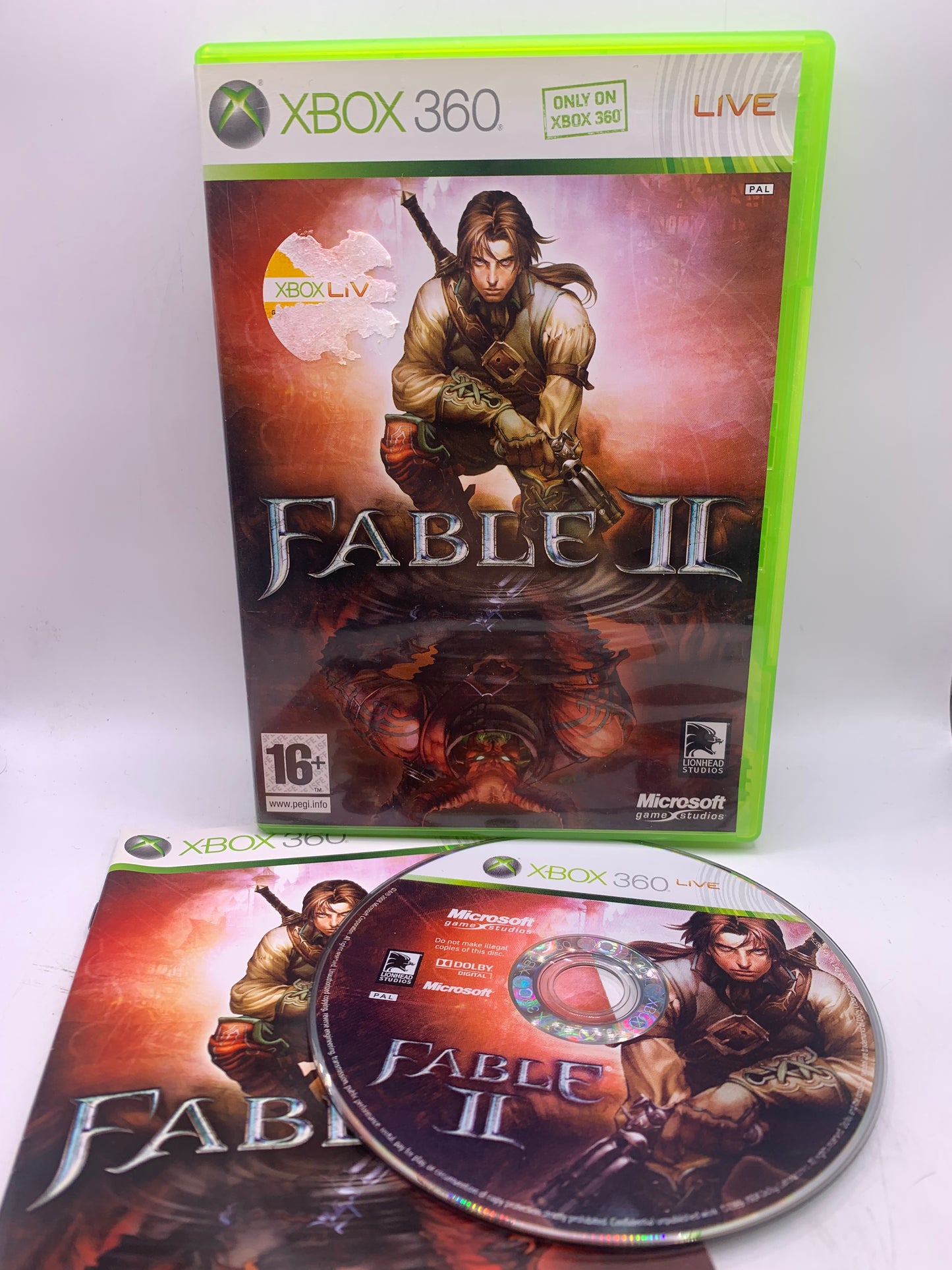 Fable II (Stickertje) - Xbox 360