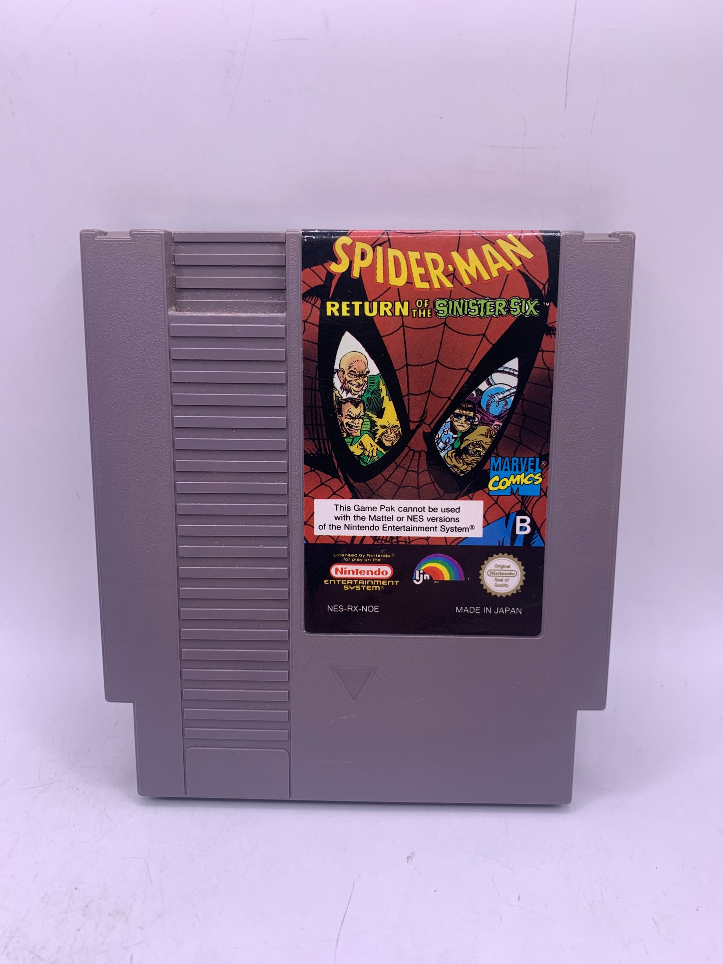 Spider Man Return of the Sinister Six - NES