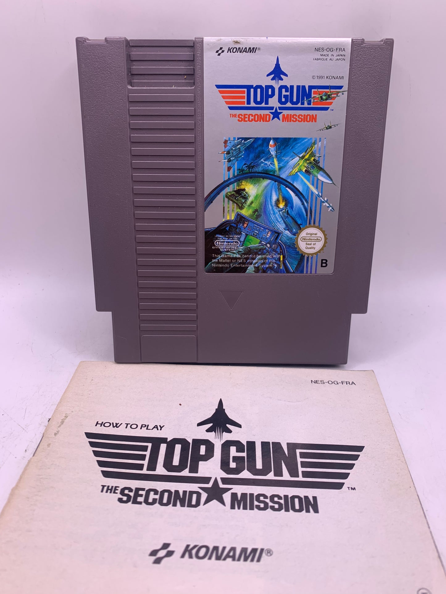 Top Gun: The Second Mission (Met handleiding) - NES