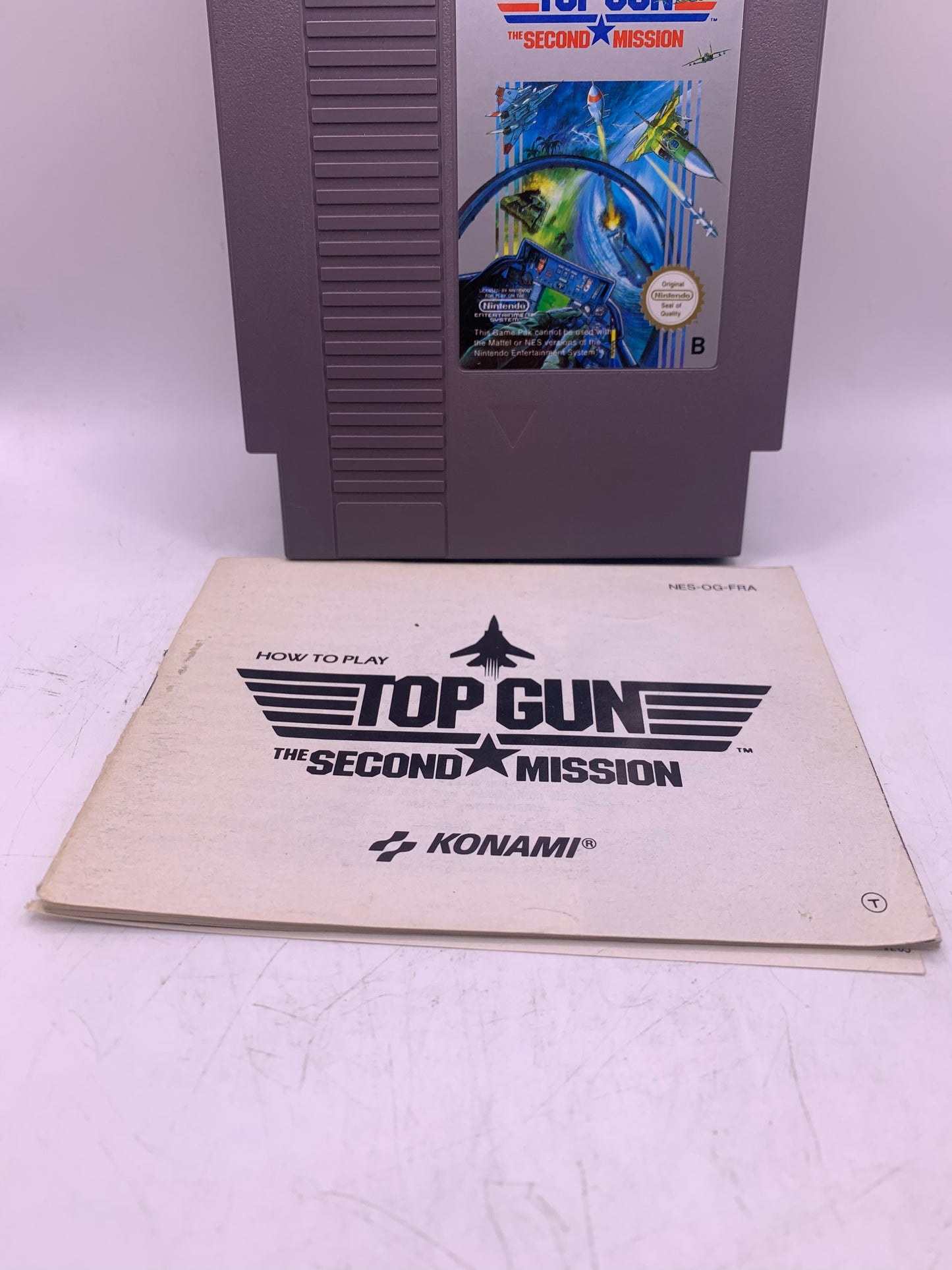 Top Gun: The Second Mission (Met handleiding) - NES