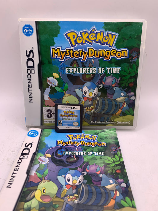 Pokémon Mystery Dungeon: Explorers of Time (USA game, EUR case) – Nintendo DS