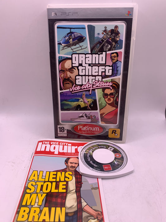 Grand Theft Auto: Vice City Stories (Platinum) – PSP