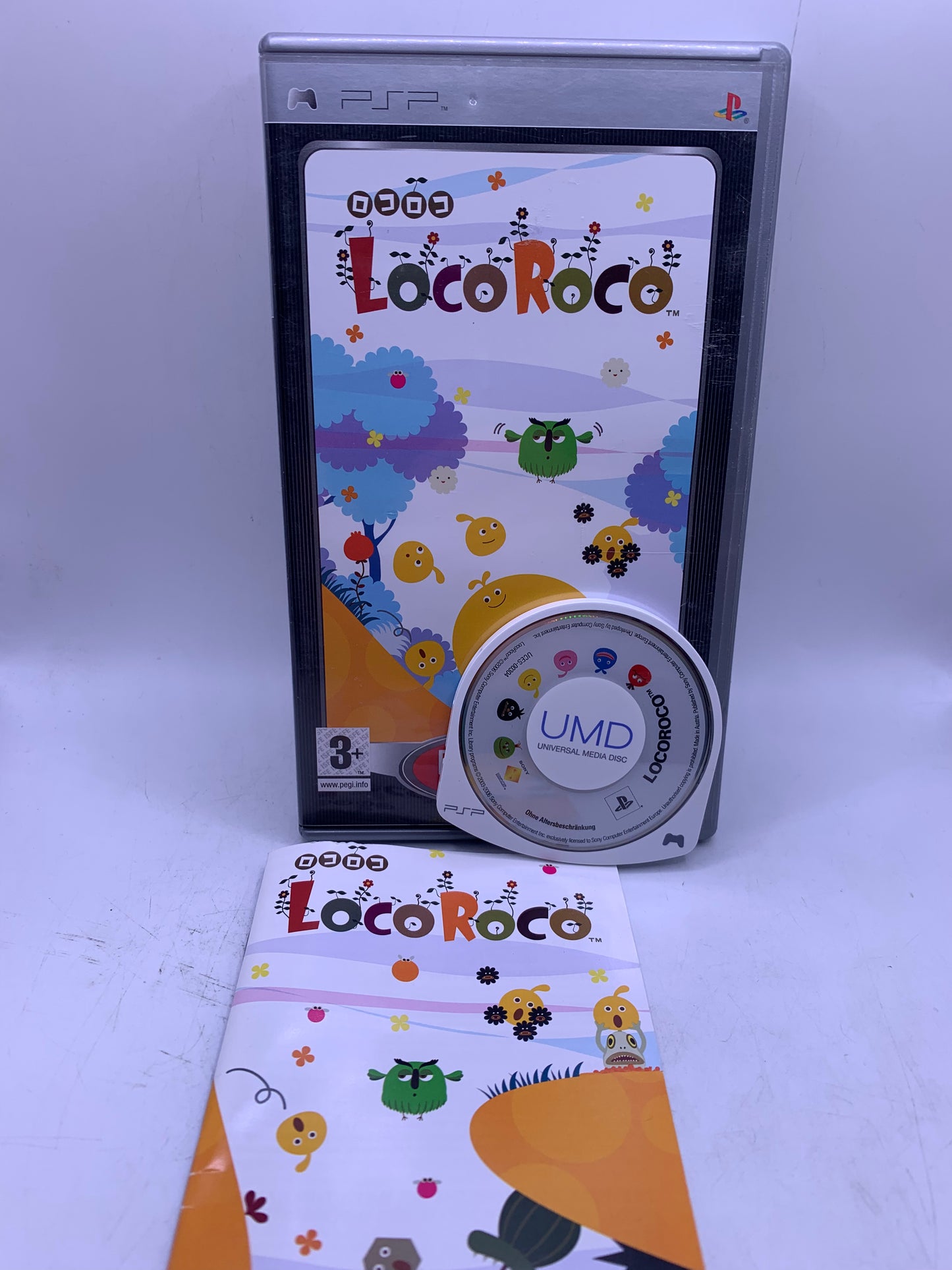 LocoRoco (Platinum, GR handleiding) - PSP