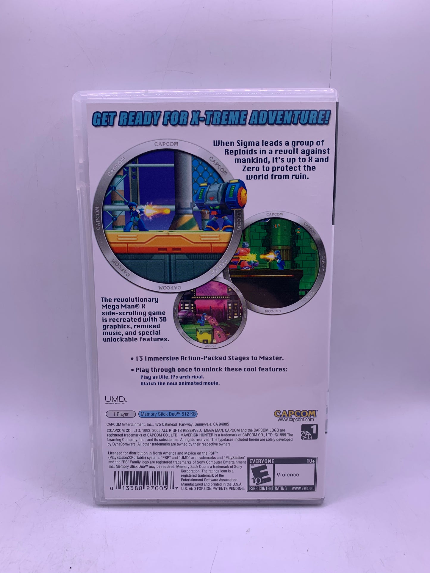 Mega Man Maverick Hunter X - PSP