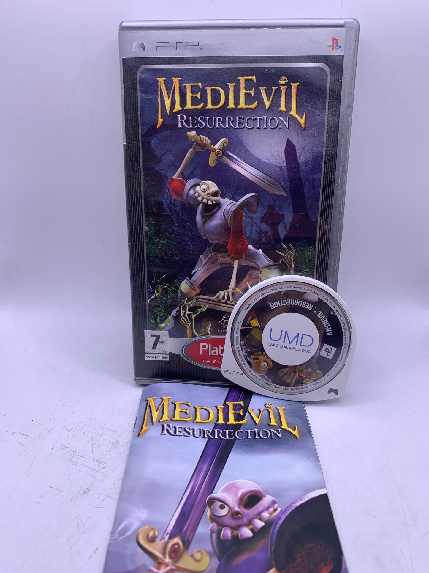 MediEvil: Resurrection (RU, cover minder, platinum) - PSP