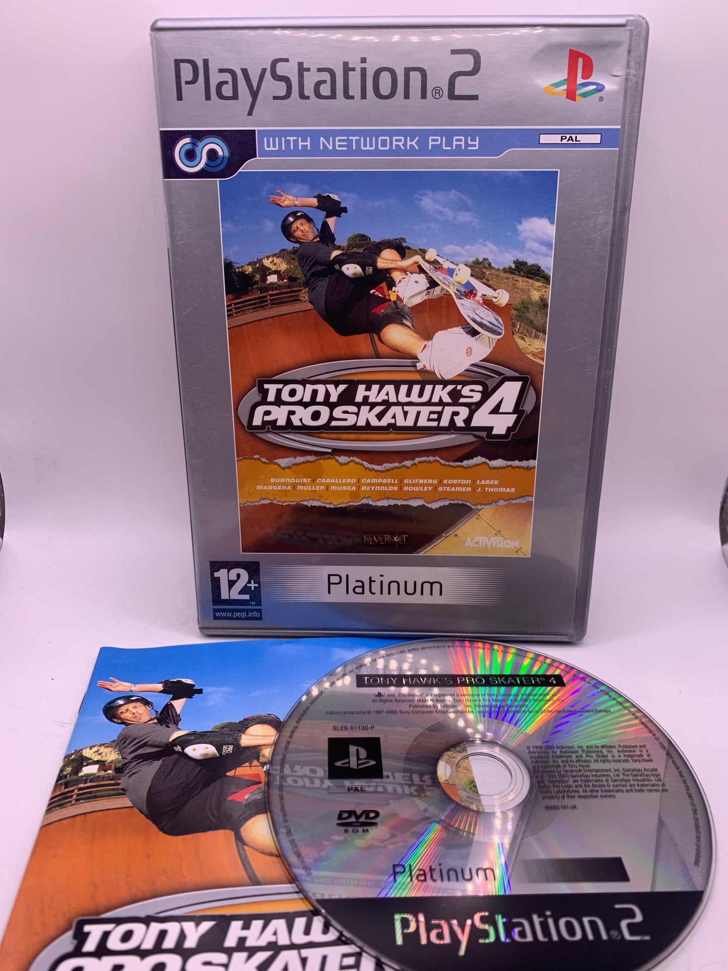 Tony Hawk's Pro Skater 4 (Platinum) - PlayStation 2