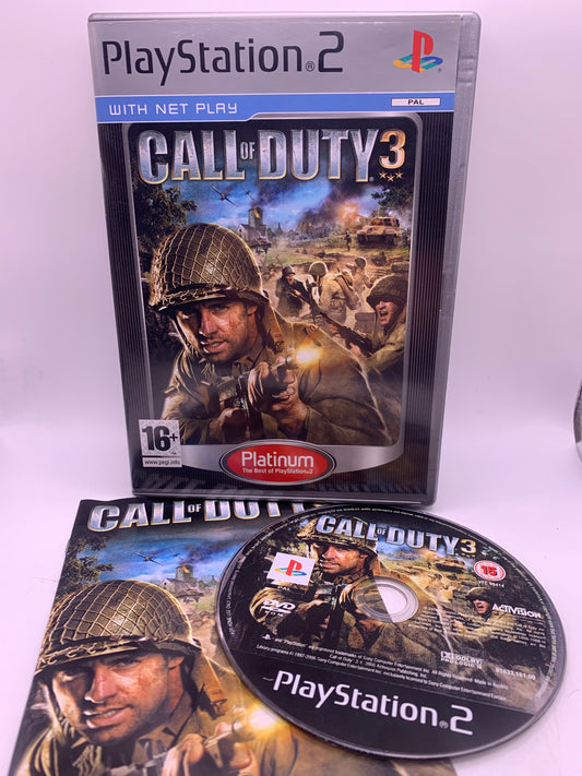 Call of Duty 3 (Platinum) - PlayStation 2