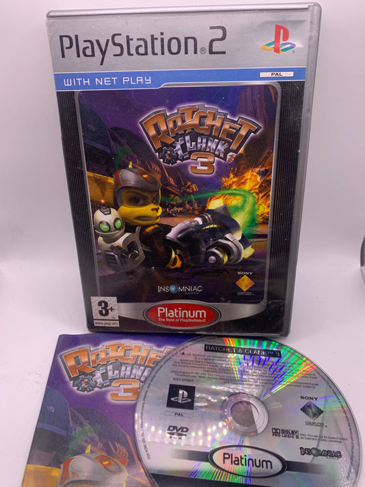 Ratchet & Clank 3 (Platinum, handleiding vervaagd) – Playstation 2