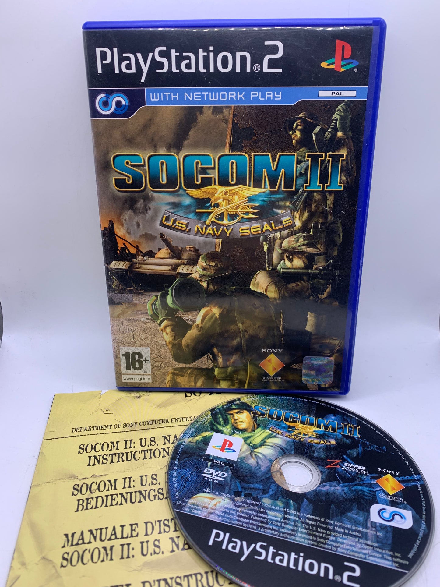 SOCOM II: U.S. Navy SEALs - PlayStation 2