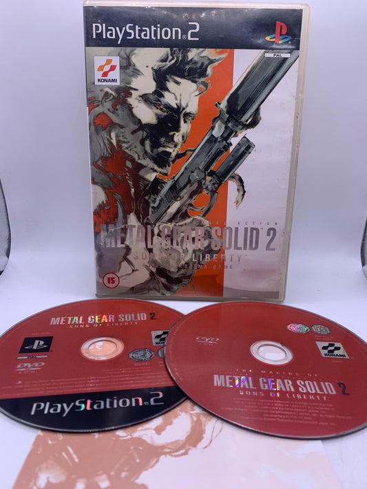 Metal Gear Solid 2: Sons of Liberty (Case slecht) – PlayStation 2