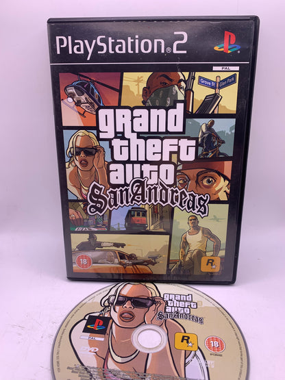 Grand Theft Auto: San Andreas (Met poster) – PlayStation 2