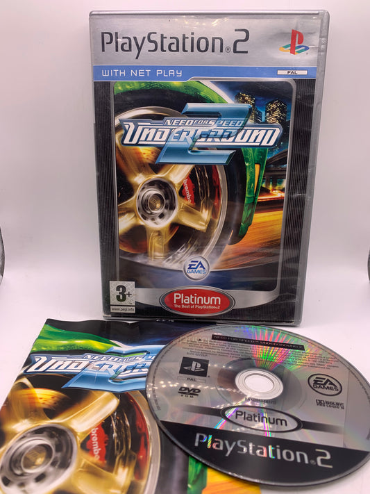 Need for Speed: Underground 2 (Platinum, handleiding licht gebruikt) - PlayStation 2