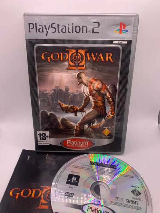 God of War II (Platinum, case licht gebruikt) - PlayStation 2