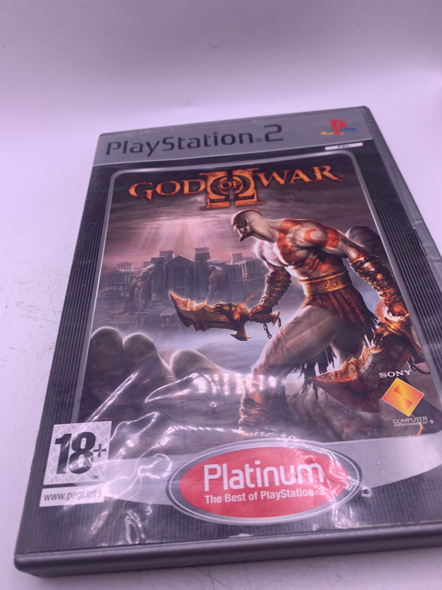 God of War II (Platinum, case licht gebruikt) - PlayStation 2