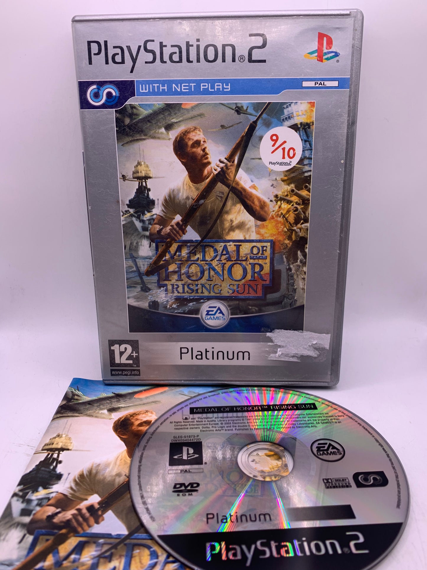Medal of Honor: Rising Sun (Platinum, sticker voor) - PlayStation 2