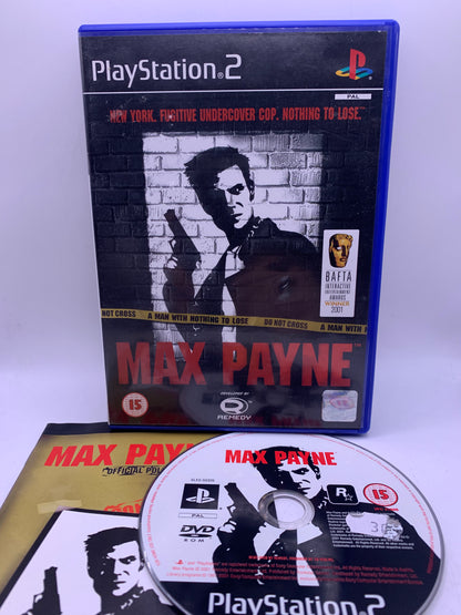 Max Payne (Sticker op CD label) - Playstation 2
