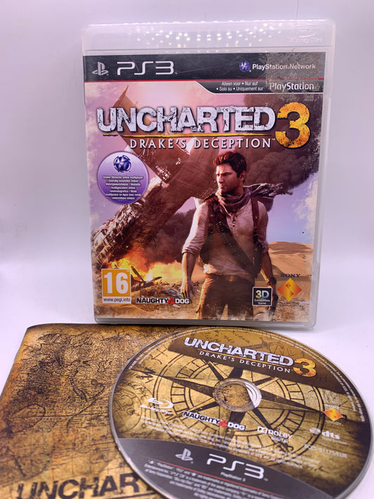 Uncharted 3: Drake’s Deception (Sticker voor) – PlayStation 3