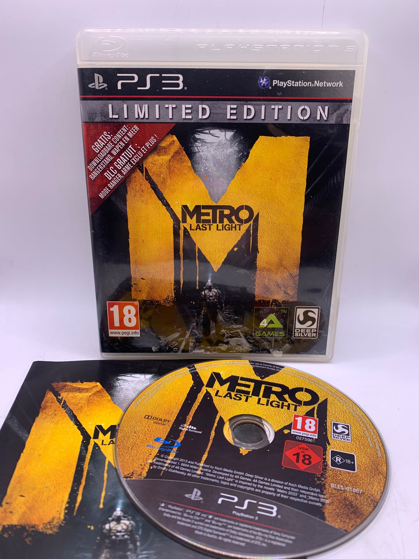 Metro: Last Light (Limited edt. geen DLC) - PlayStation 3