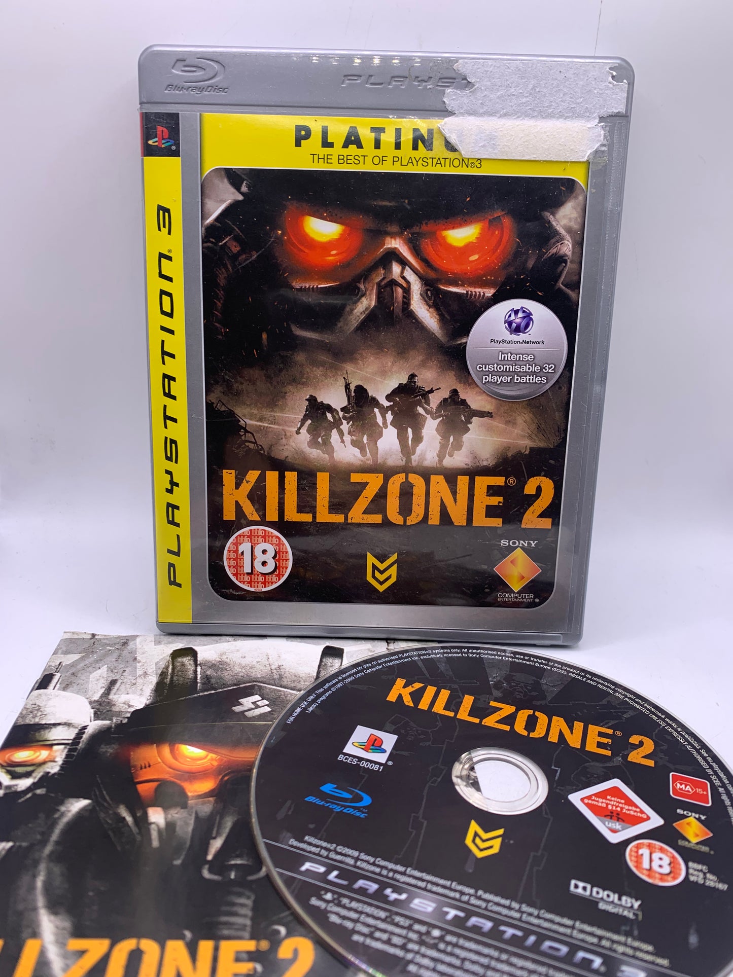 Killzone 2 (Platinum, sticker voor) - PlayStation 3