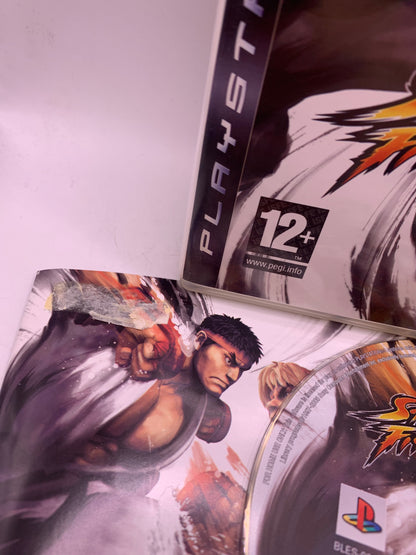 Street Fighter IV (Stickertje handleiding) – PlayStation 3
