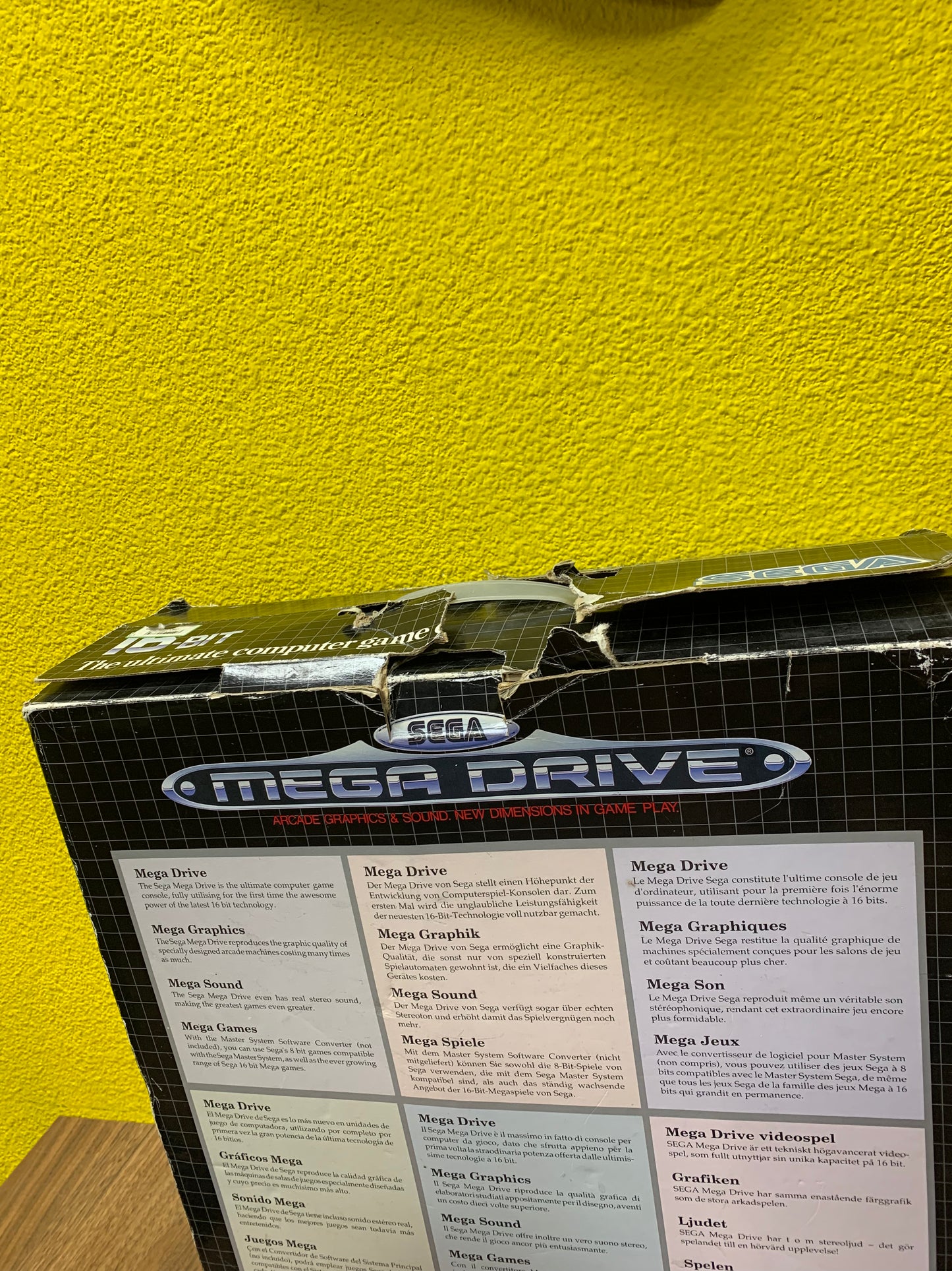 Sega Mega Drive Console CIB (Doos gebruikt)