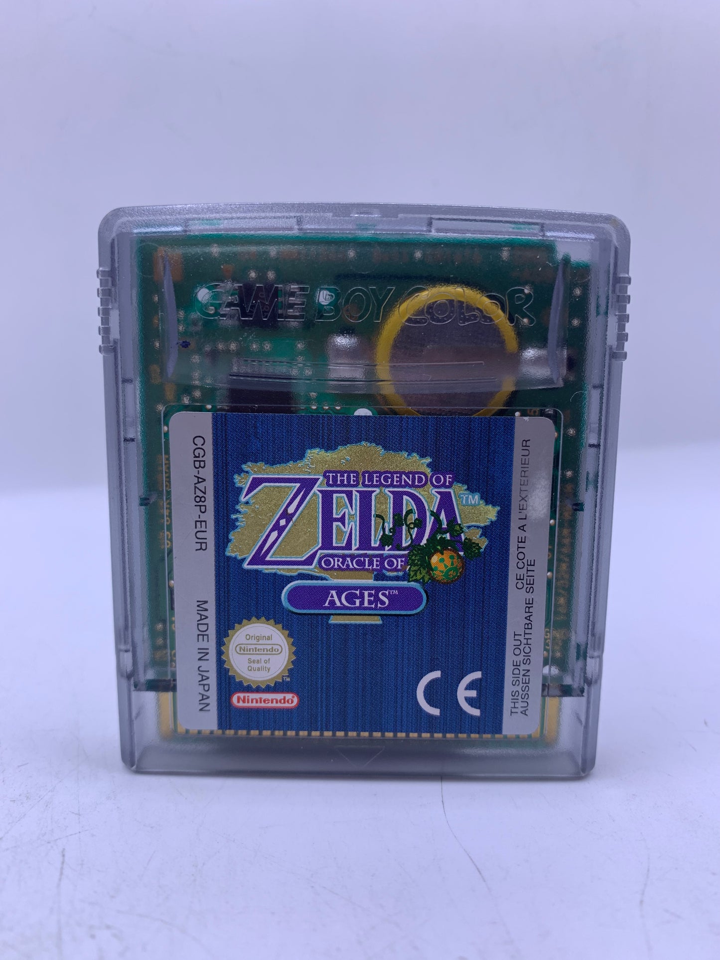 The Legend of Zelda: Oracle of Ages (Lichte vervaging op label) - Game Boy Color