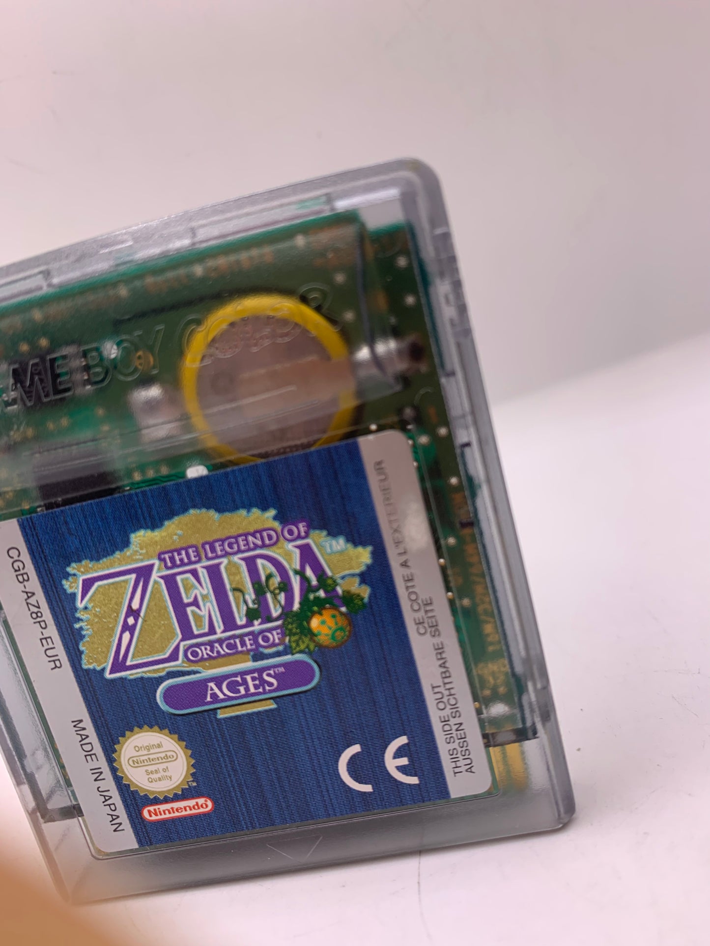The Legend of Zelda: Oracle of Ages (Lichte vervaging op label) - Game Boy Color