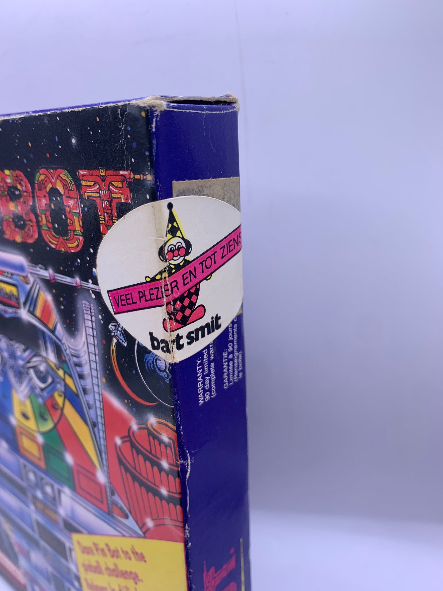 Pin-Bot (CIB, sticker op case) - NES