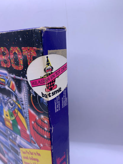 Pin-Bot (CIB, sticker op case) - NES