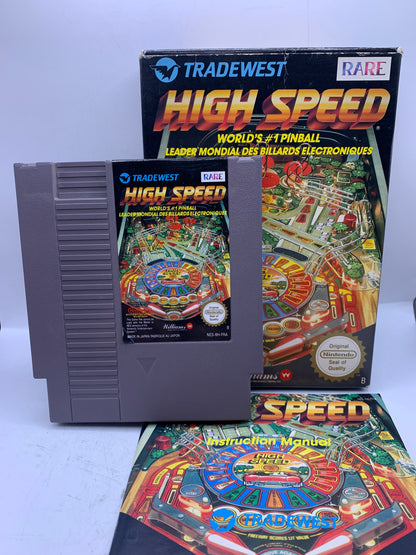High Speed (CIB, label cartridge licht los) - NES
