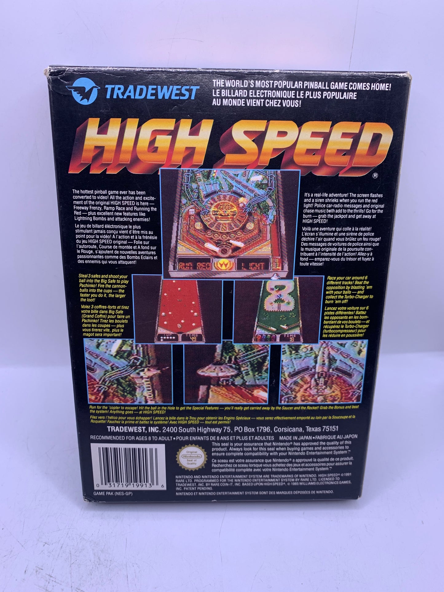 High Speed (CIB, label cartridge licht los) - NES