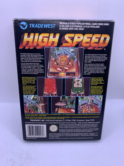 High Speed (CIB, label cartridge licht los) - NES
