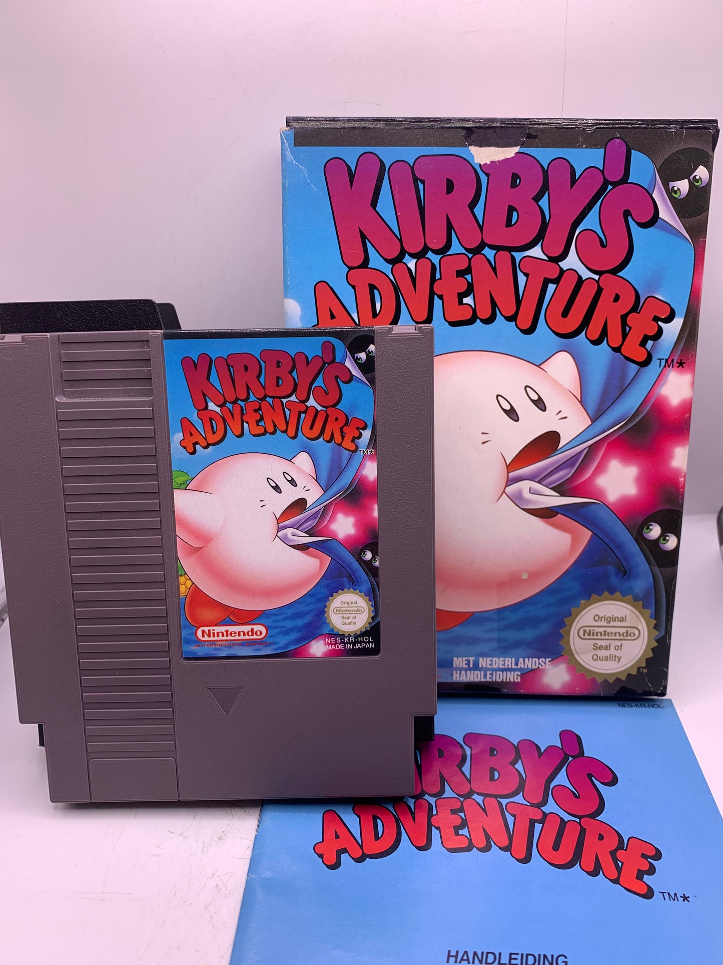 Kirby's Adventure (CIB, licht beschadigd) - NES