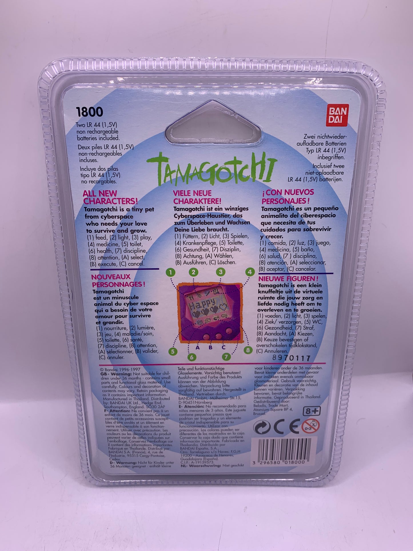 Tamagotchi 1800 (Origineel, ongeopend)