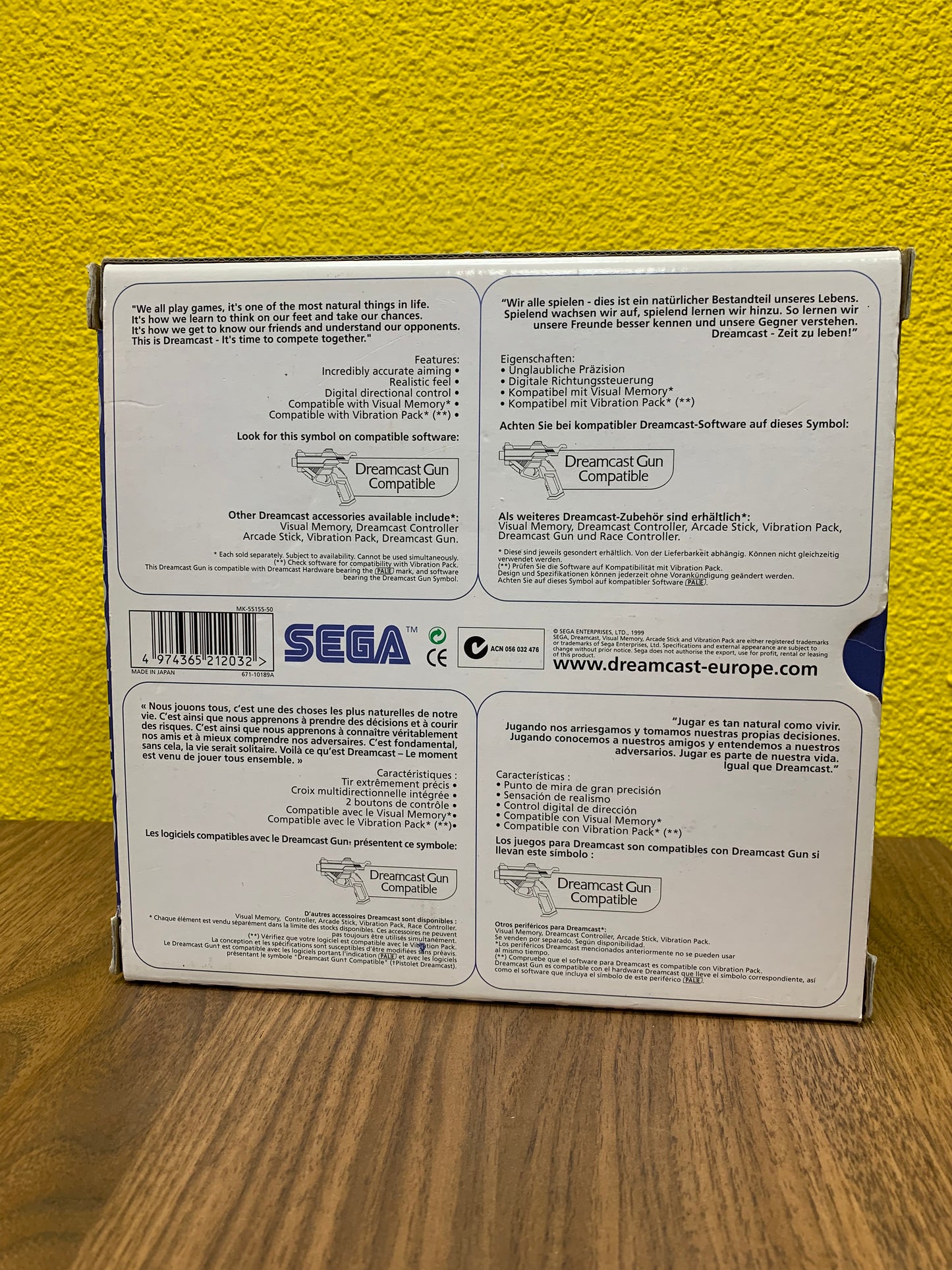 Sega Dreamcast Gun Controller (CIB)