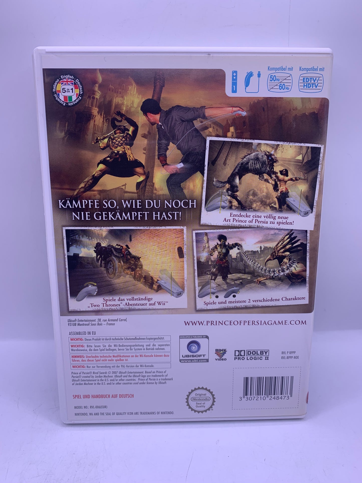 Prince of Persia: Rival Swords (DE) - Nintendo Wii