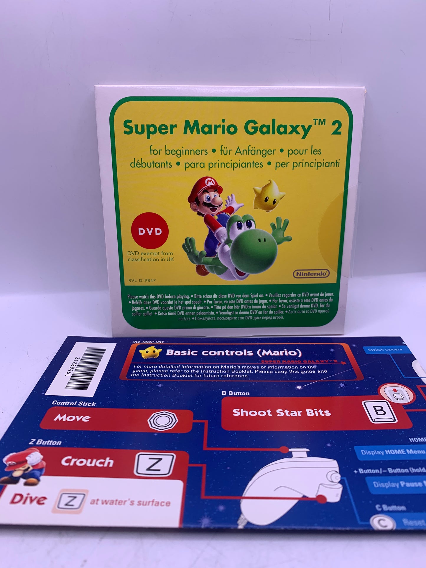 Super Mario Galaxy 2 (Met tutorial DVD) – Nintendo Wii