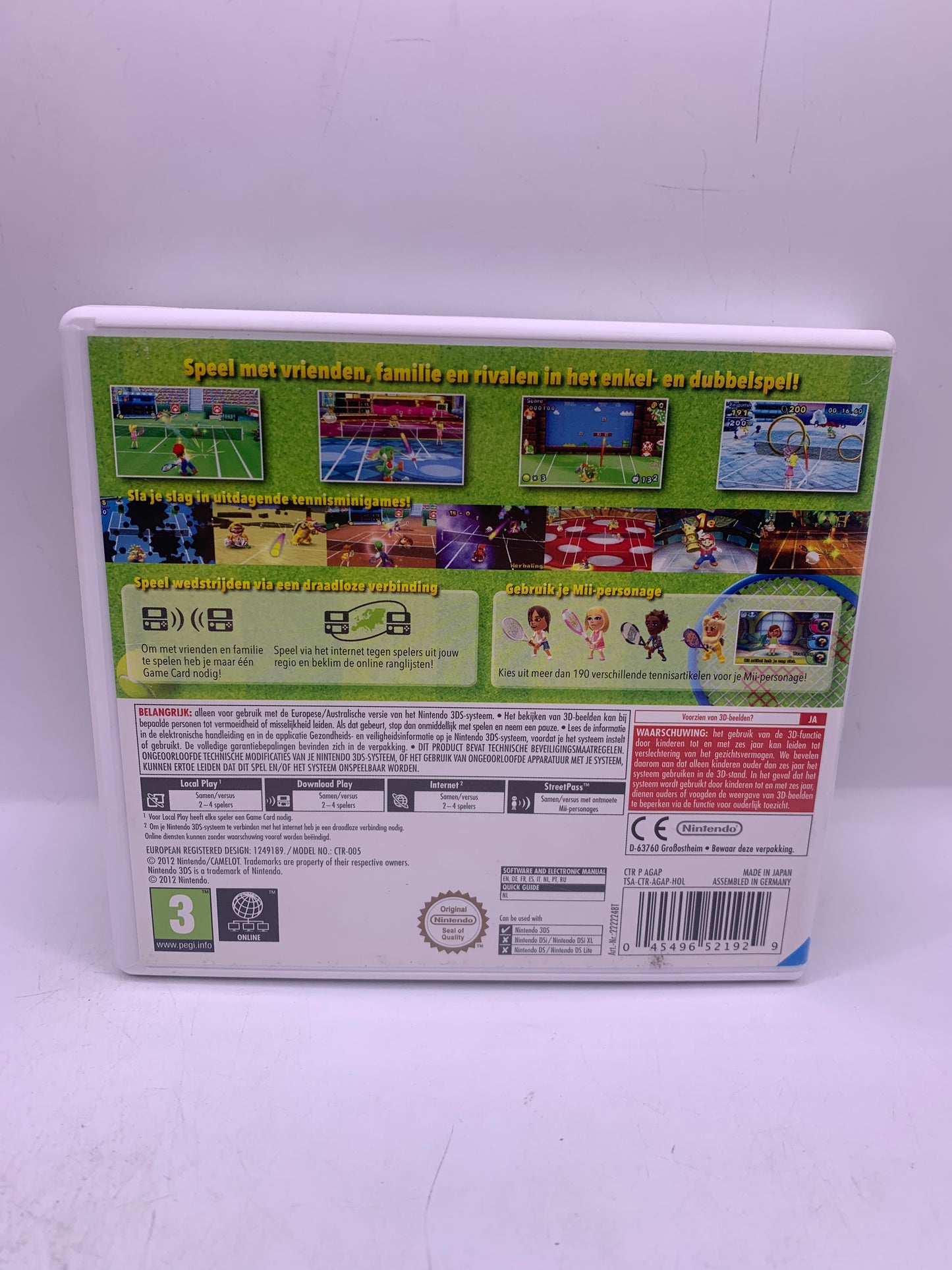 Mario Tennis Open - Nintendo 3DS