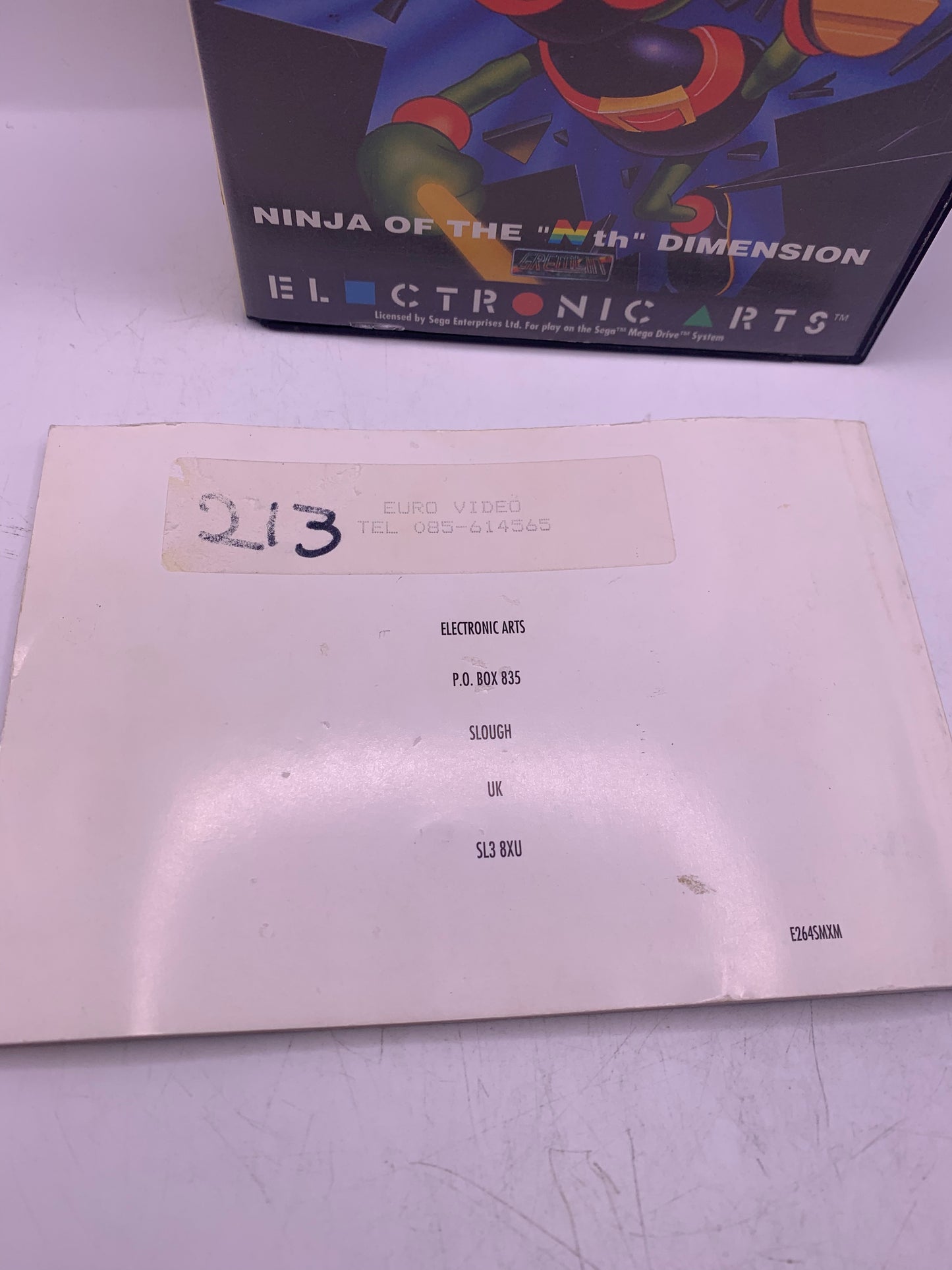 Zool (Lichte sticker restanten) - Sega Mega Drive