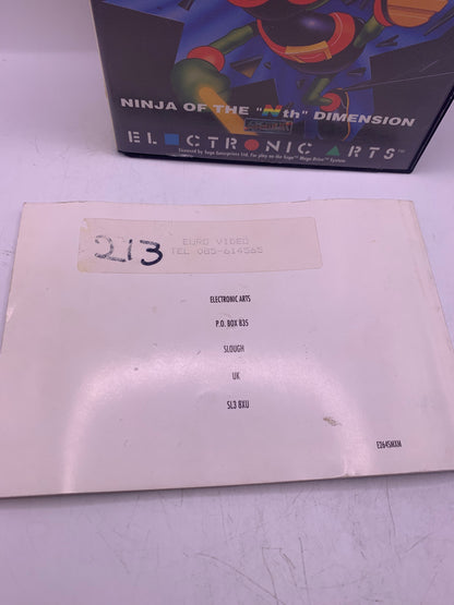 Zool (Lichte sticker restanten) - Sega Mega Drive
