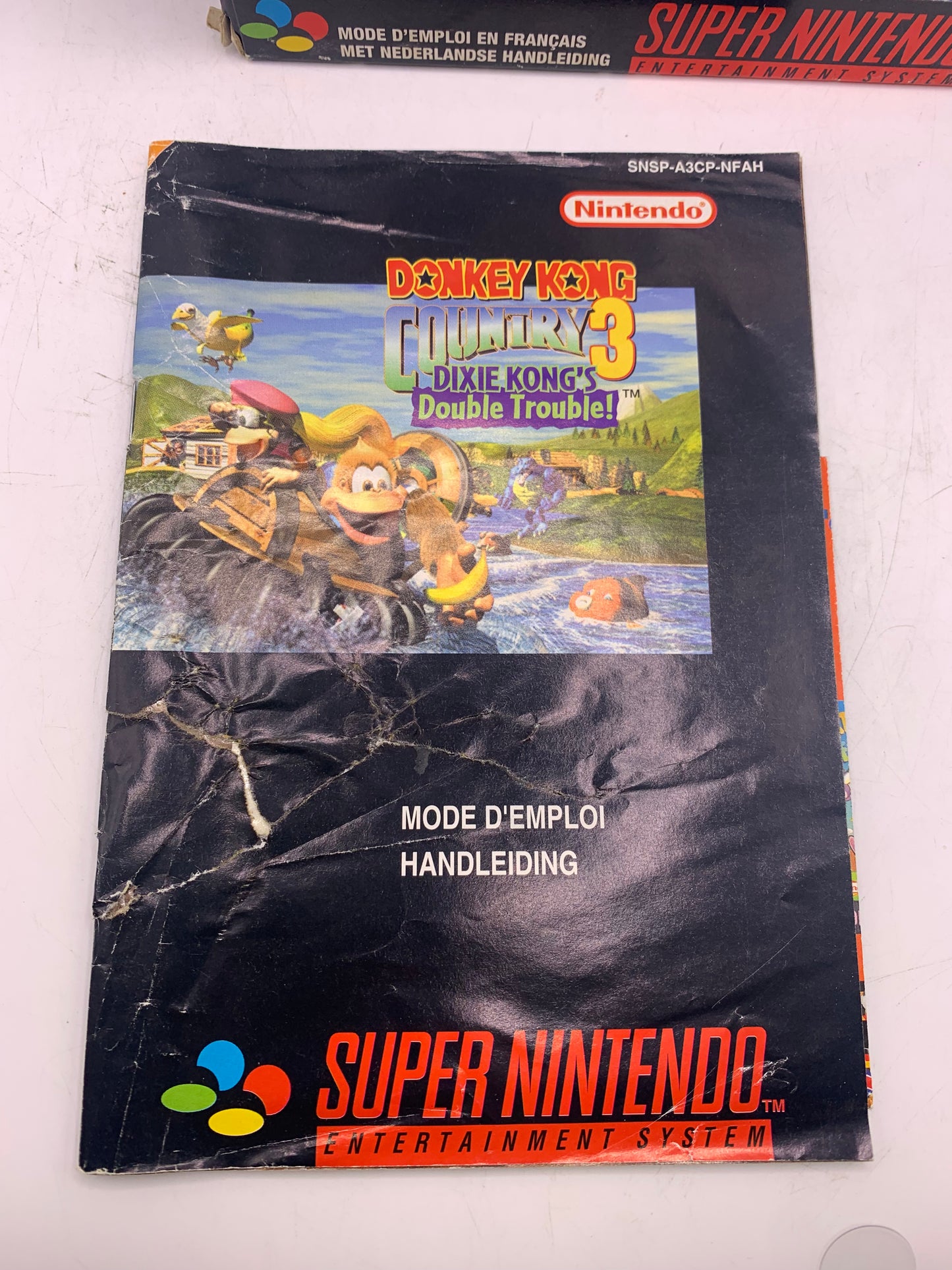 Donkey Kong Country 3: Dixie Kong's Double Trouble! (CIB, handleiding beschadigd) - SNES
