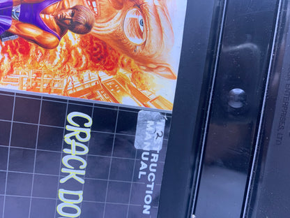 Crack Down (Kleine stickertjes op handleiding) - Sega Mega Drive